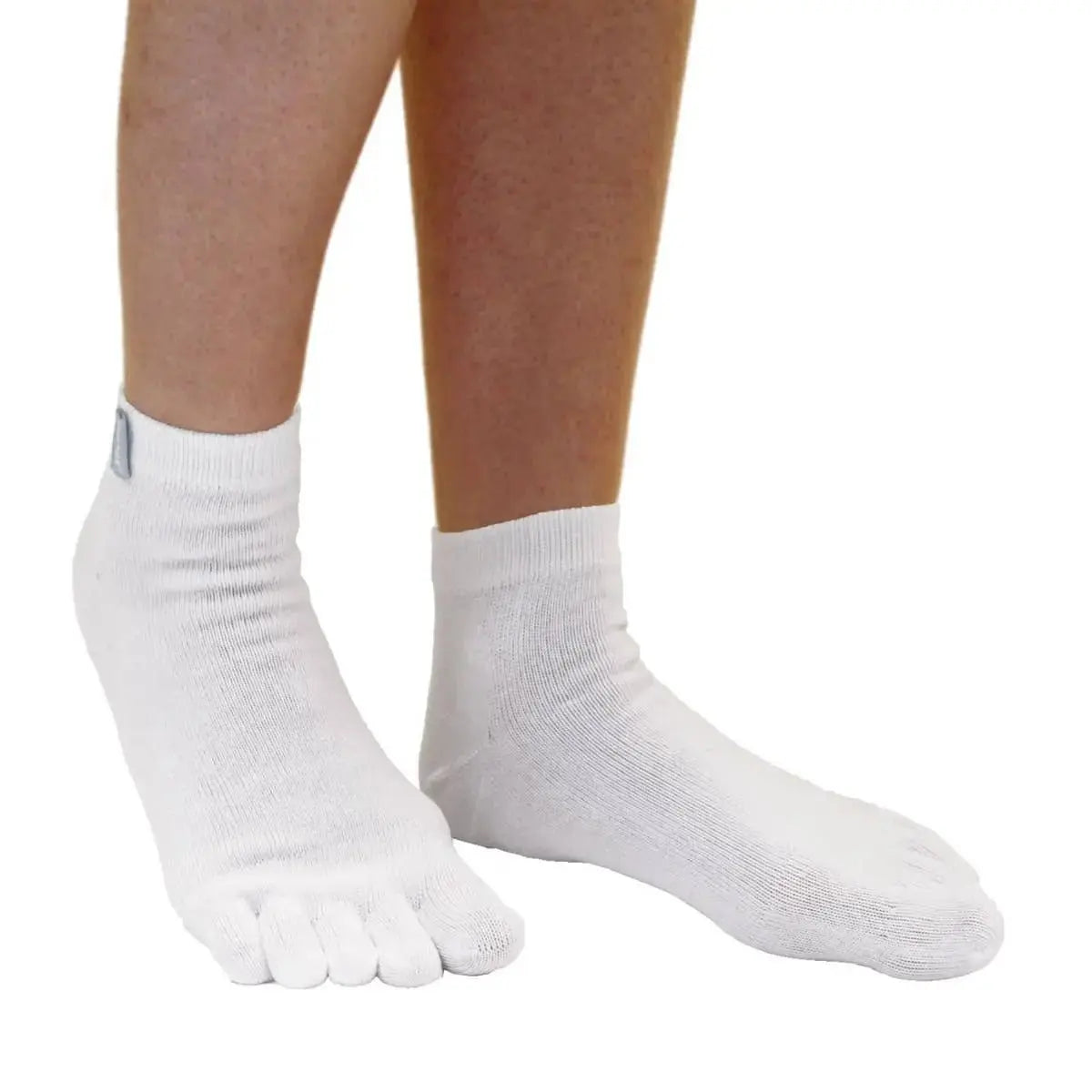TOETOE - calcetines cortos de dedos - tallas 35-46 / White