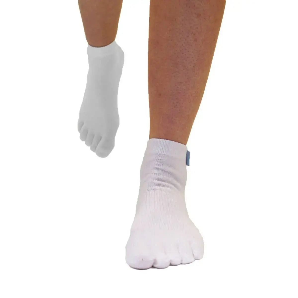 TOETOE - calcetines cortos de dedos - tallas 35-46 / White