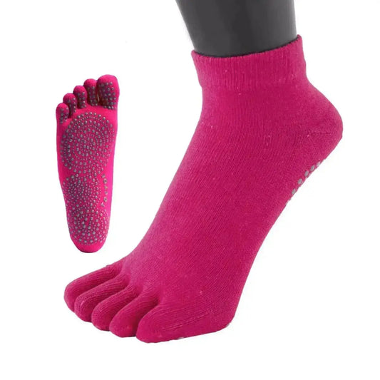 TOETOE - calcetines de dedos para yoga y pilates - Fucsia