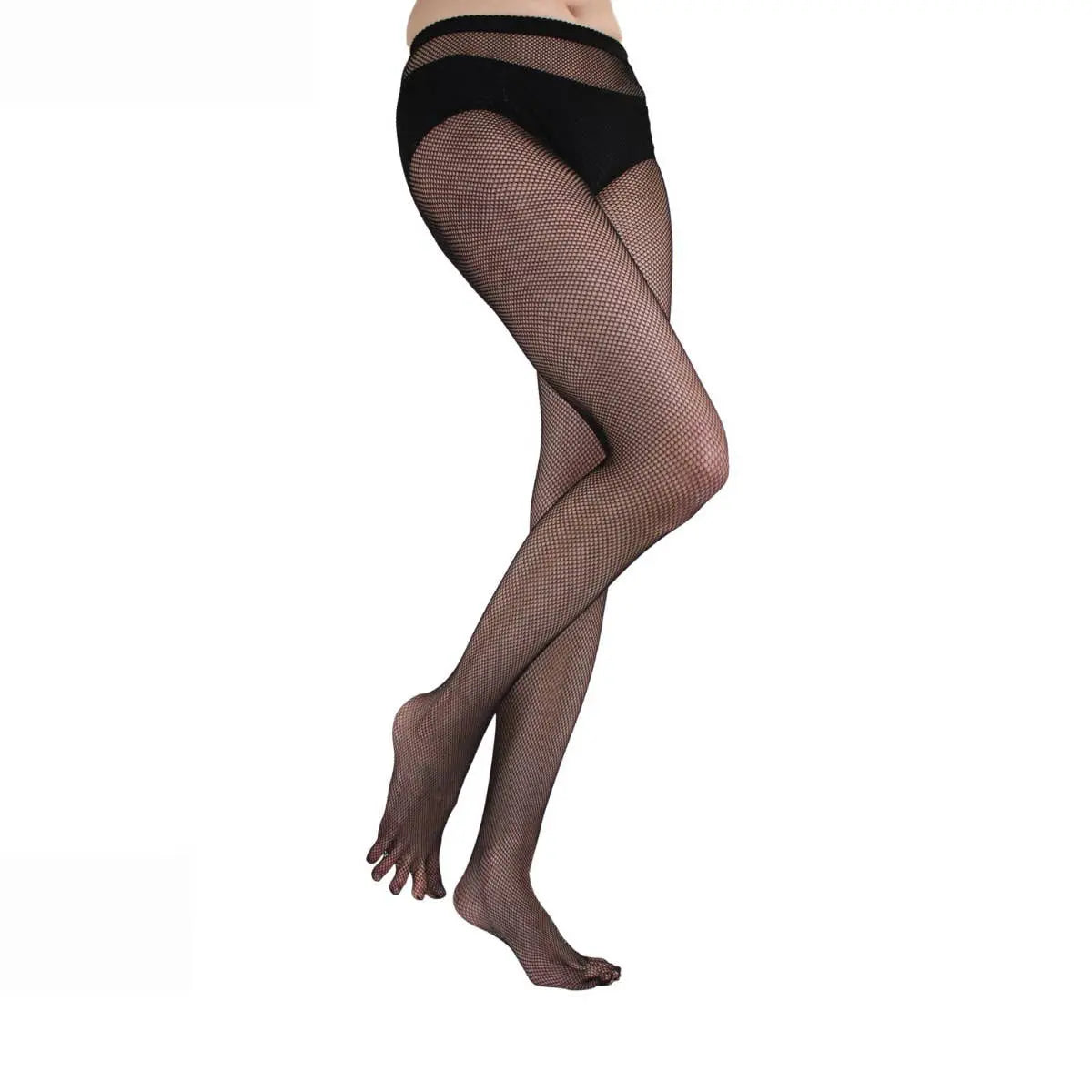 TOETOE - medias barefoot de rejilla - black - unitalla [BF]