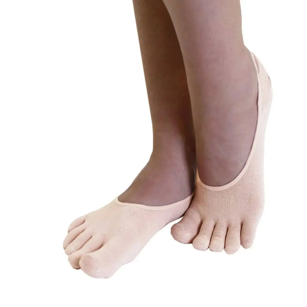 TOETOE - pinkies barefoot de seda - beige