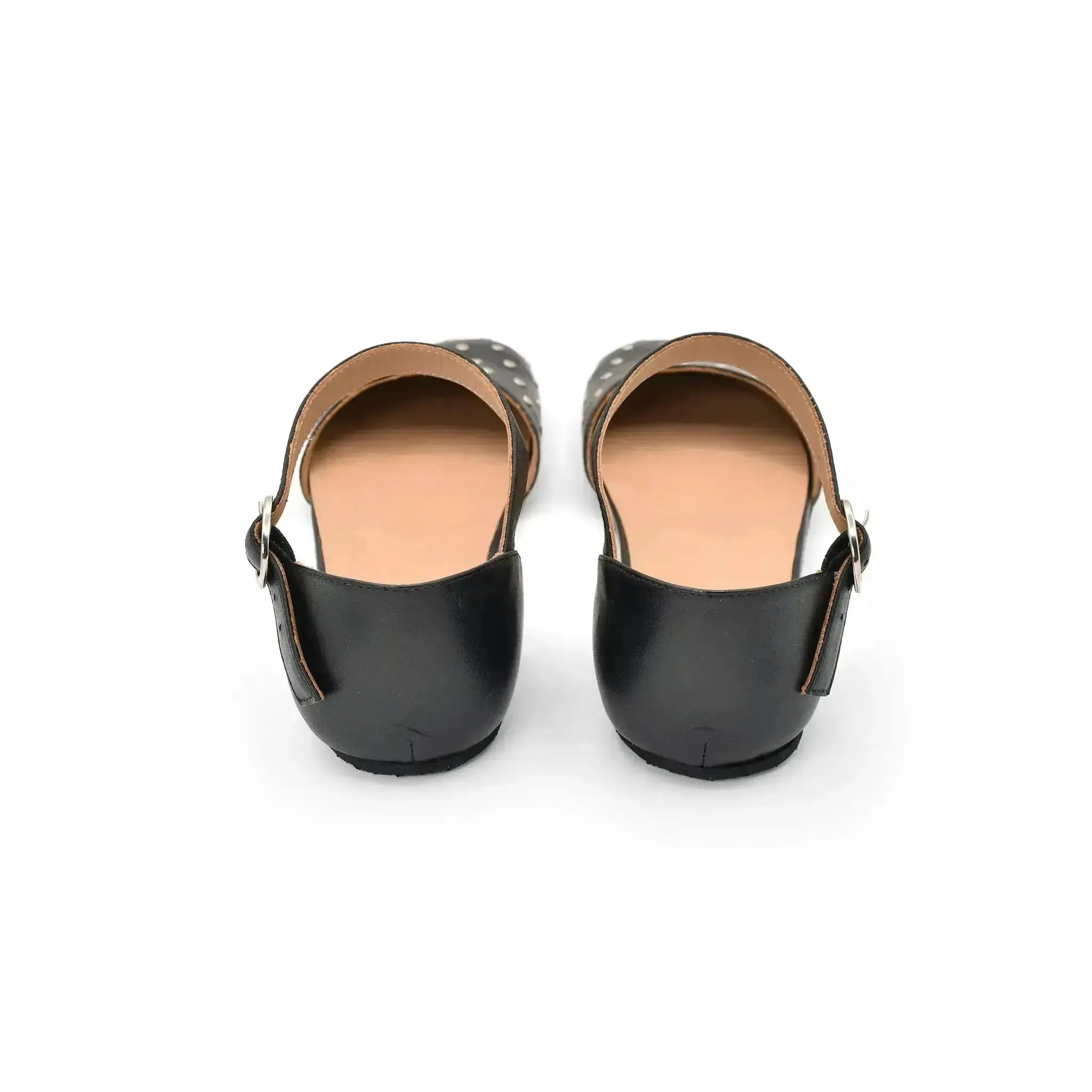 Cacles Barefoot - Tikal 2.0 Black Tacha - Bailarinas barefoot con tachas para mujer negras
