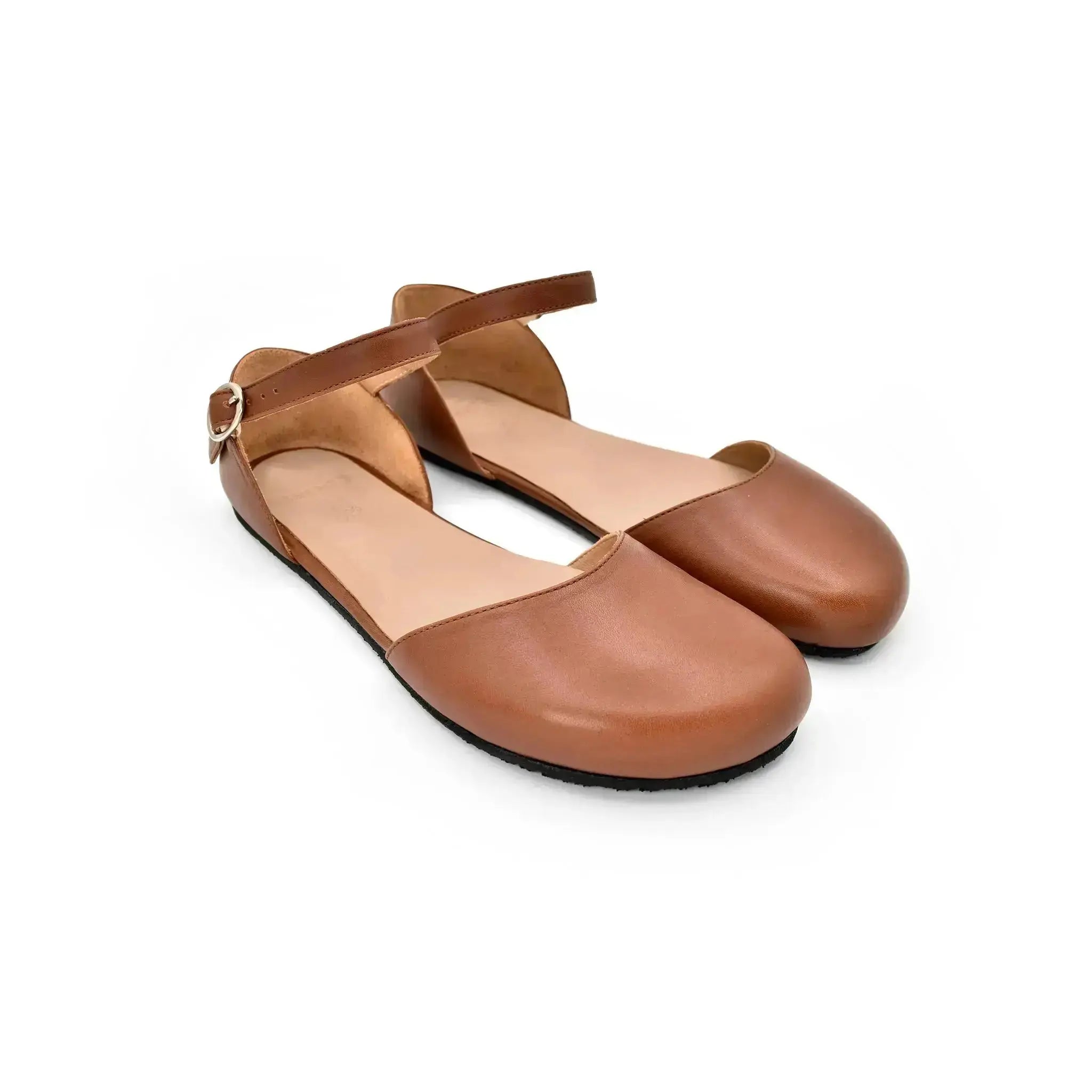 Cacles Barefoot - Tikal 2.0 Caramel - Bailarinas barefoot elegantes marrones para mujer