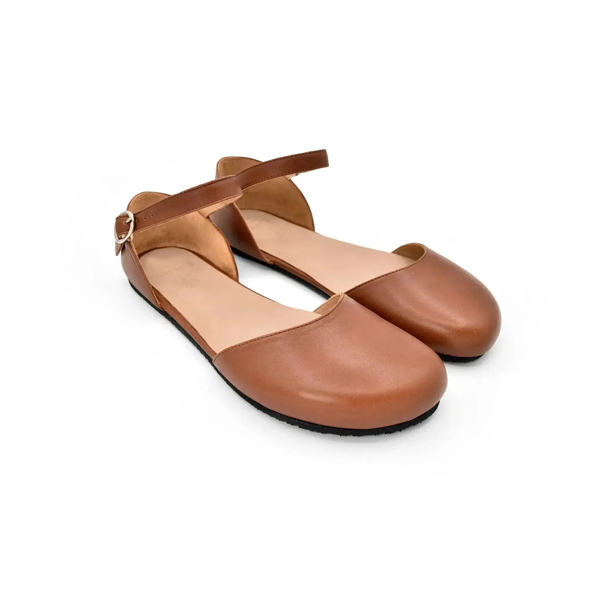 Cacles Barefoot - Tikal 2.0 Caramel - Bailarinas barefoot elegantes marrones para mujer