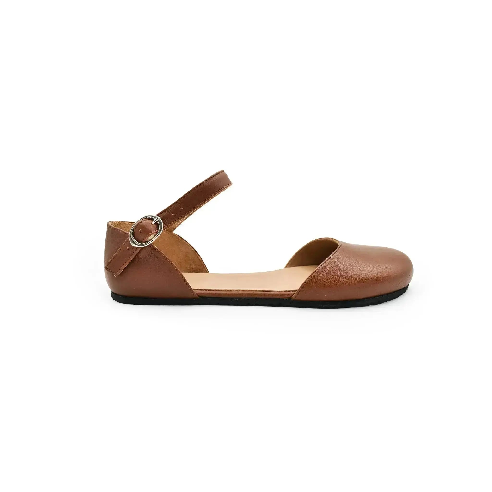 Cacles Barefoot - Tikal 2.0 Caramel - Bailarinas barefoot elegantes marrones para mujer
