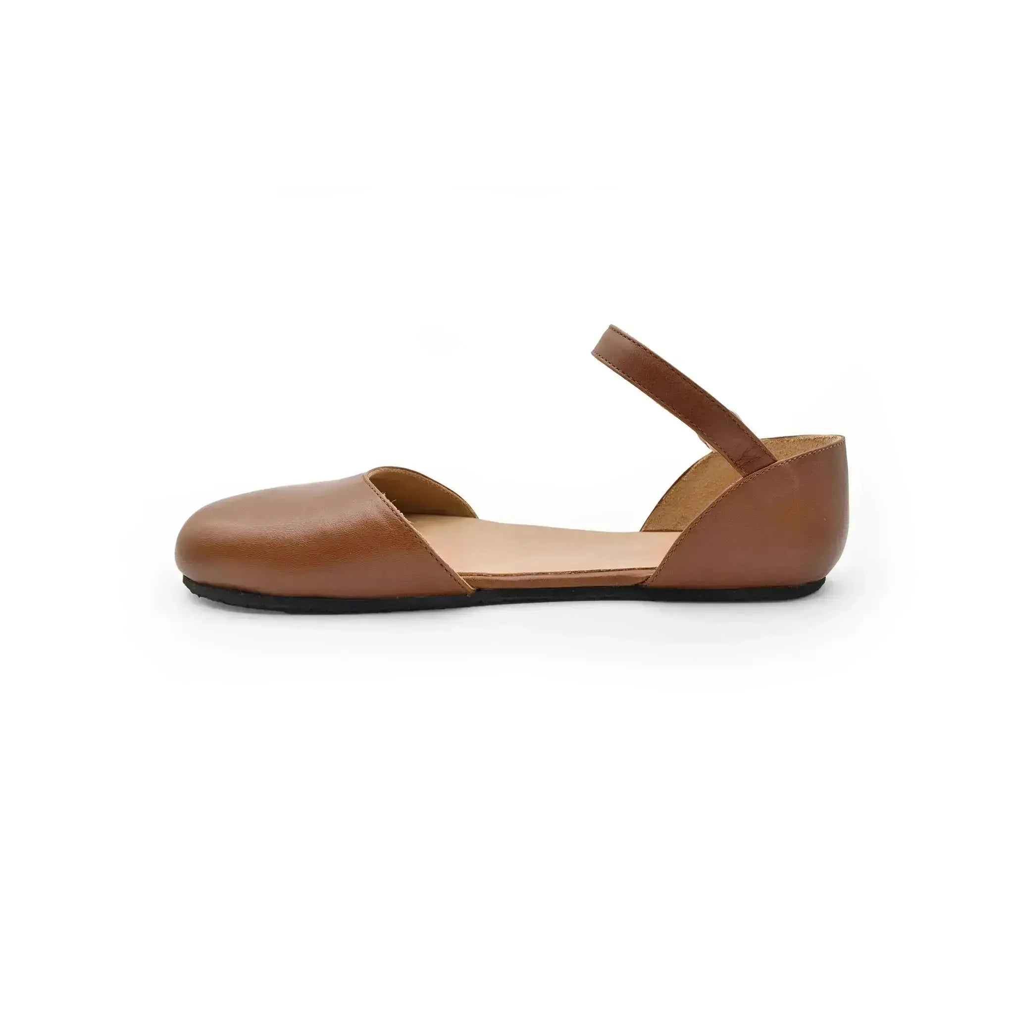 Cacles Barefoot - Tikal 2.0 Caramel - Bailarinas barefoot elegantes marrones para mujer