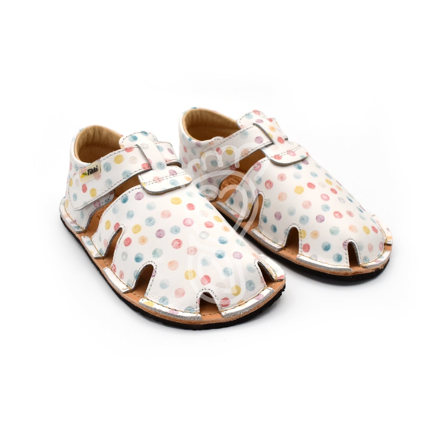 Tikki - Aranya Confetti - Sandalias Barefoot de Cuero-Tikki-Cacles Barefoot-Tienda de calzado barefoot respetuoso minimalista