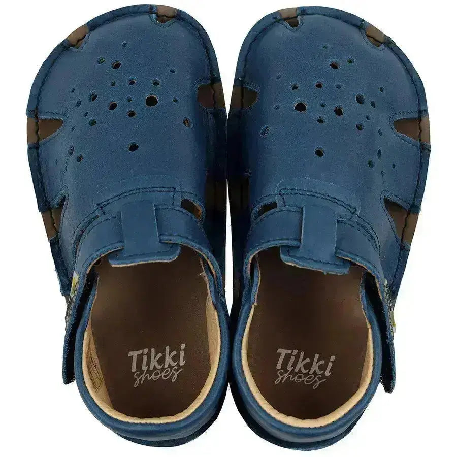 Tikki Aranya Navy T32 - sandalias barefoot intantiles azul marino