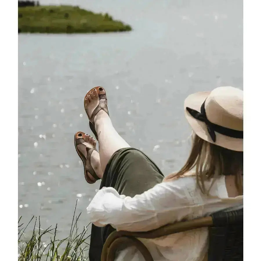 Tikki - Soul Sahara - Sandalias barefoot marrones para mujer