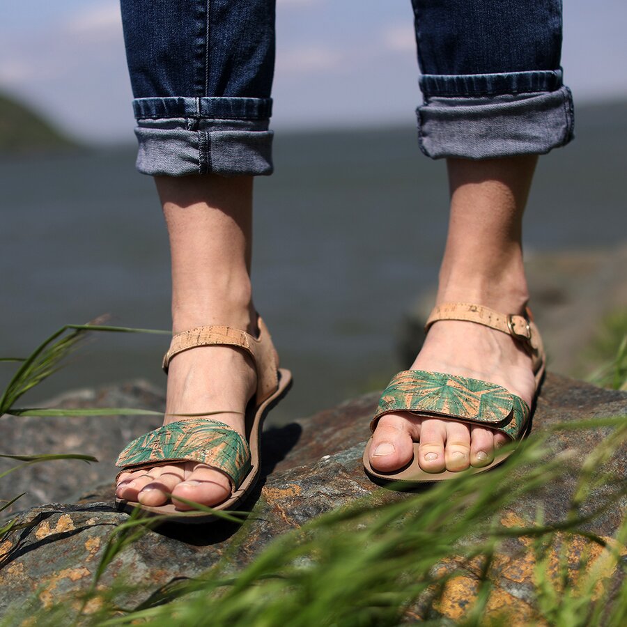Tikki - Vibe Nature - Sandalias barefoot de Corcho-Tikki-Cacles Barefoot-Tienda de calzado barefoot respetuoso minimalista