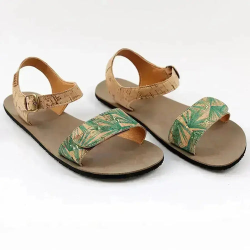 Tikki - Vibe Nature - Sandalias barefoot de Corcho