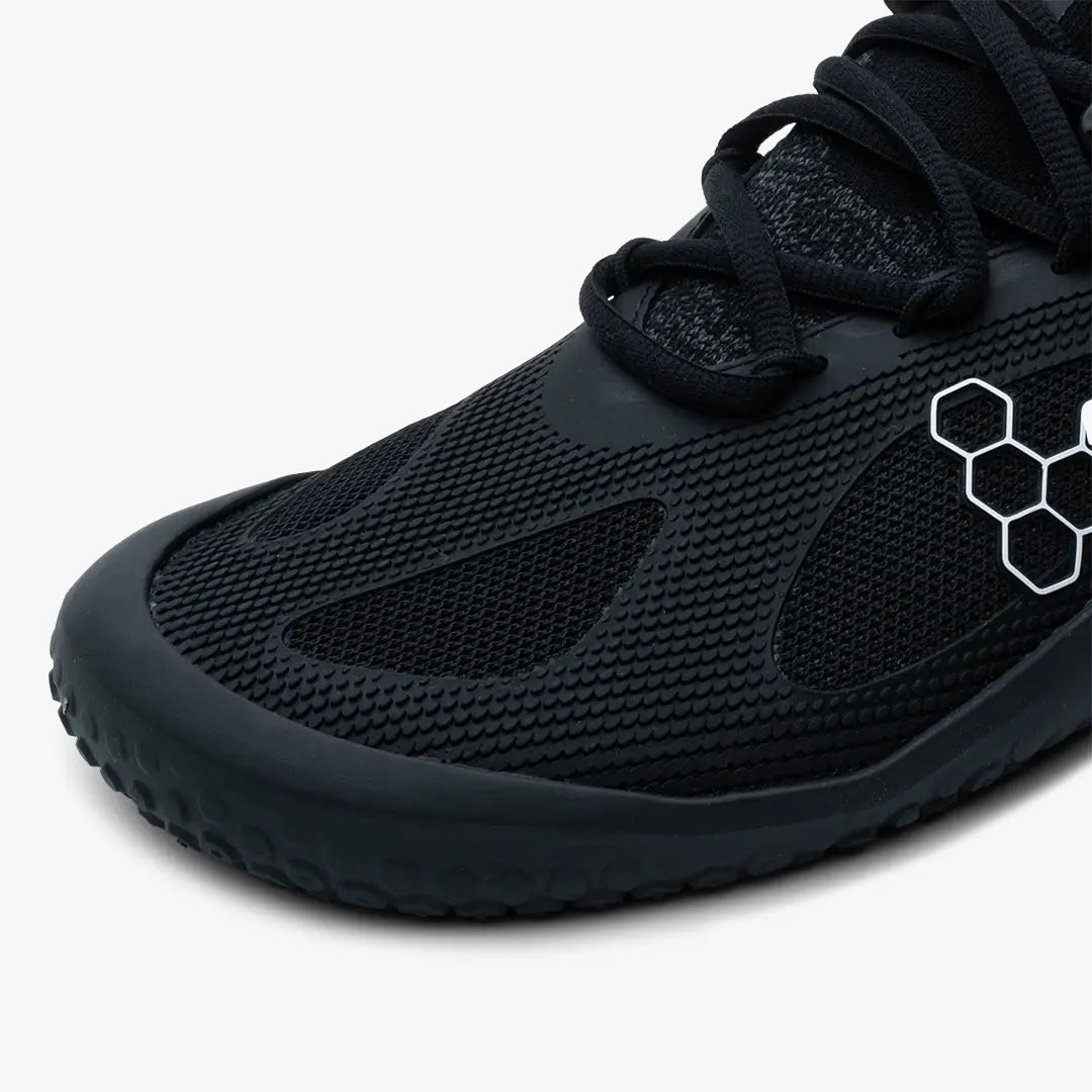 VIVOBAREFOOT - Motus Strength Obsidian/Grey - Deportivas minimalistas para entrenamiento de alto nivel / fuerza