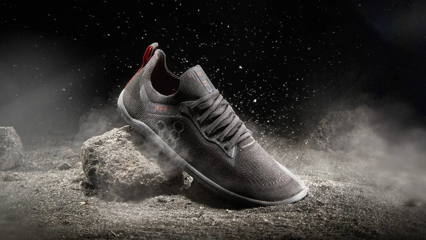 VIVOBAREFOOT - Primus Lite Knit JJF Obsidian - Deportivas minimalistas para entrenamiento/uso diario
