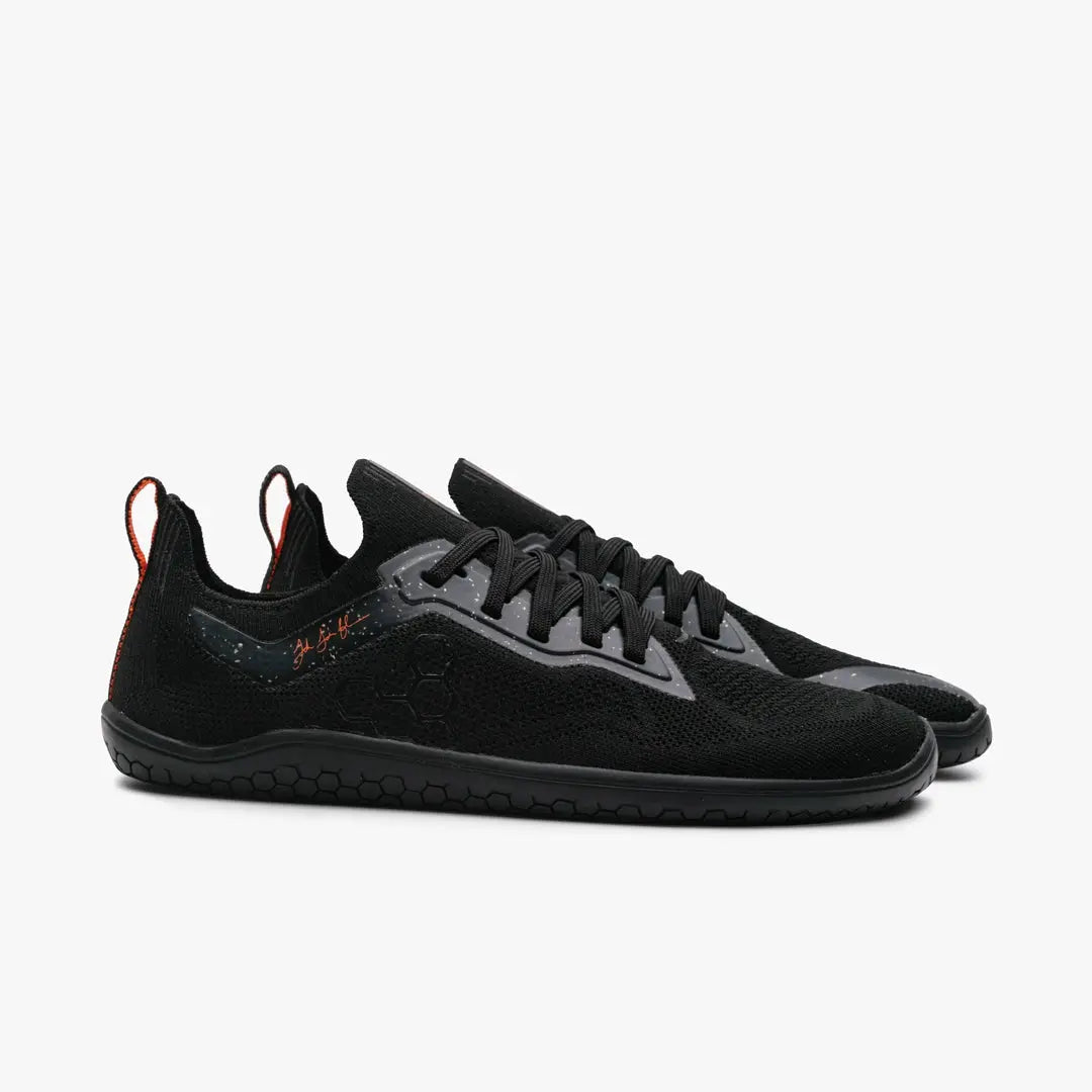 VIVOBAREFOOT - Primus Lite Knit JJF Obsidian - Deportivas minimalistas para entrenamiento/uso diario