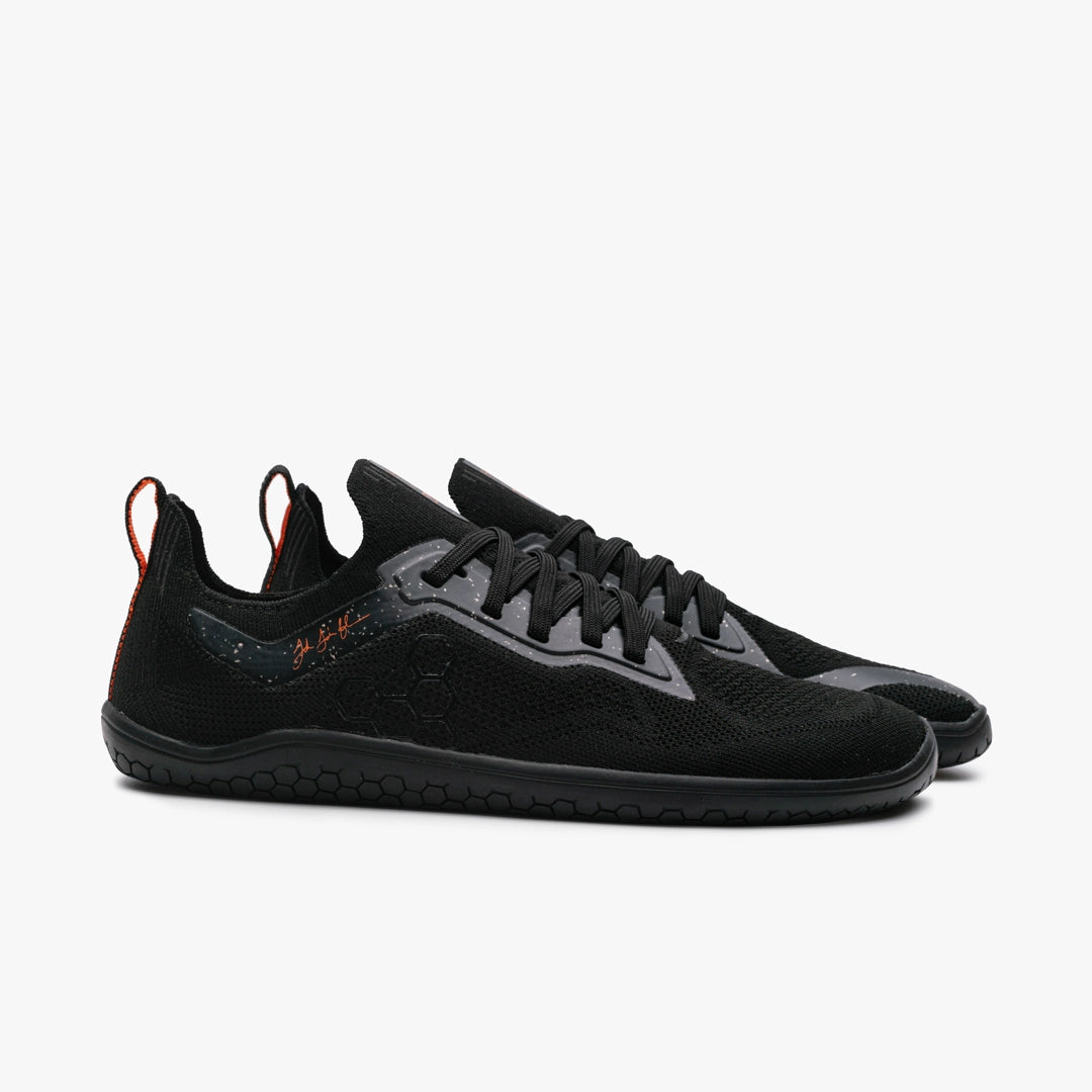 VIVOBAREFOOT - Primus Lite Knit JJF Obsidian - Deportivas minimalistas para entrenamiento/uso diario
