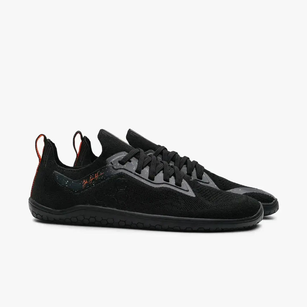 VIVOBAREFOOT - Primus Lite Knit JJF Obsidian - Zapatillas barefoot para entrenamiento/uso diario