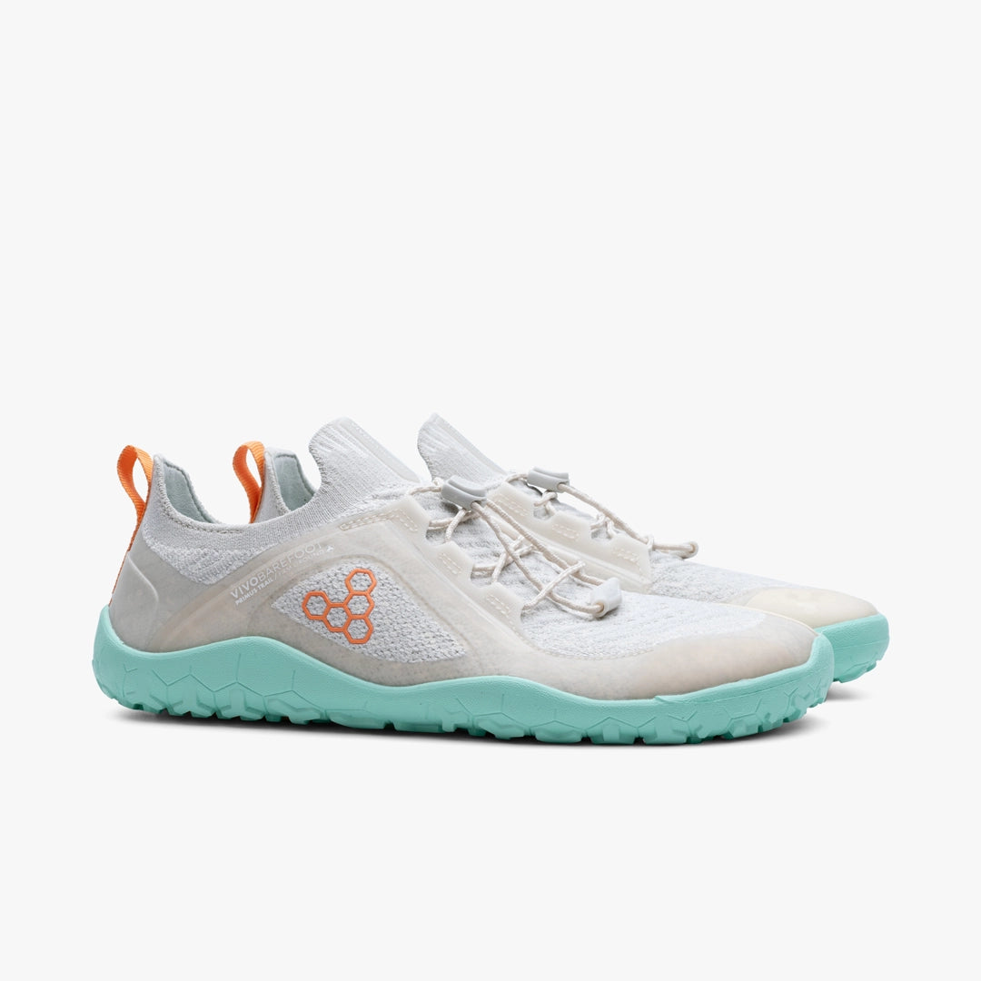 VIVOBAREFOOT - Primus Trail Knit FG Artic Wolf - Deportivas barefoot para Trail/entrenamiento/uso diario