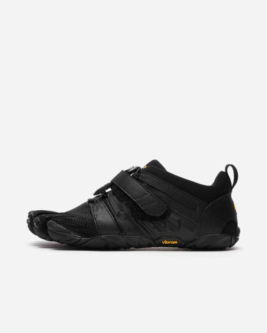 Vibram FiveFingers - V-Train 2.0 Black/Black - Deportivas Barefoot para Entrenamiento (Mujer)-Vibram FiveFingers-Cacles Barefoot-Tienda de calzado barefoot respetuoso minimalista