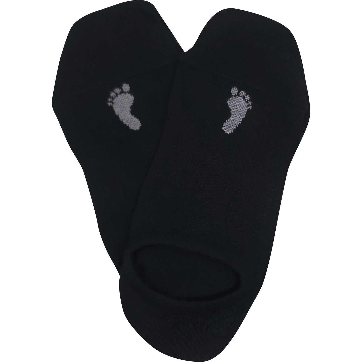 VoXX barefoot sneaker invisible black - calcetines barefoot invisibles