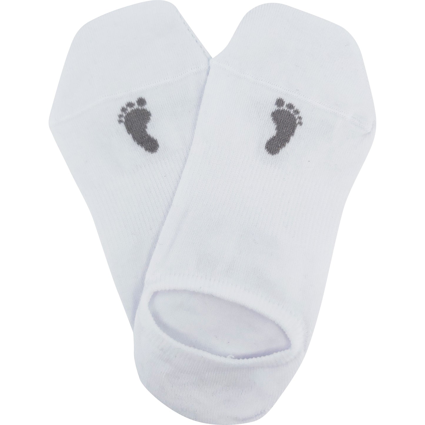 VoXX barefoot sneaker invisible white - calcetines barefoot invisibles