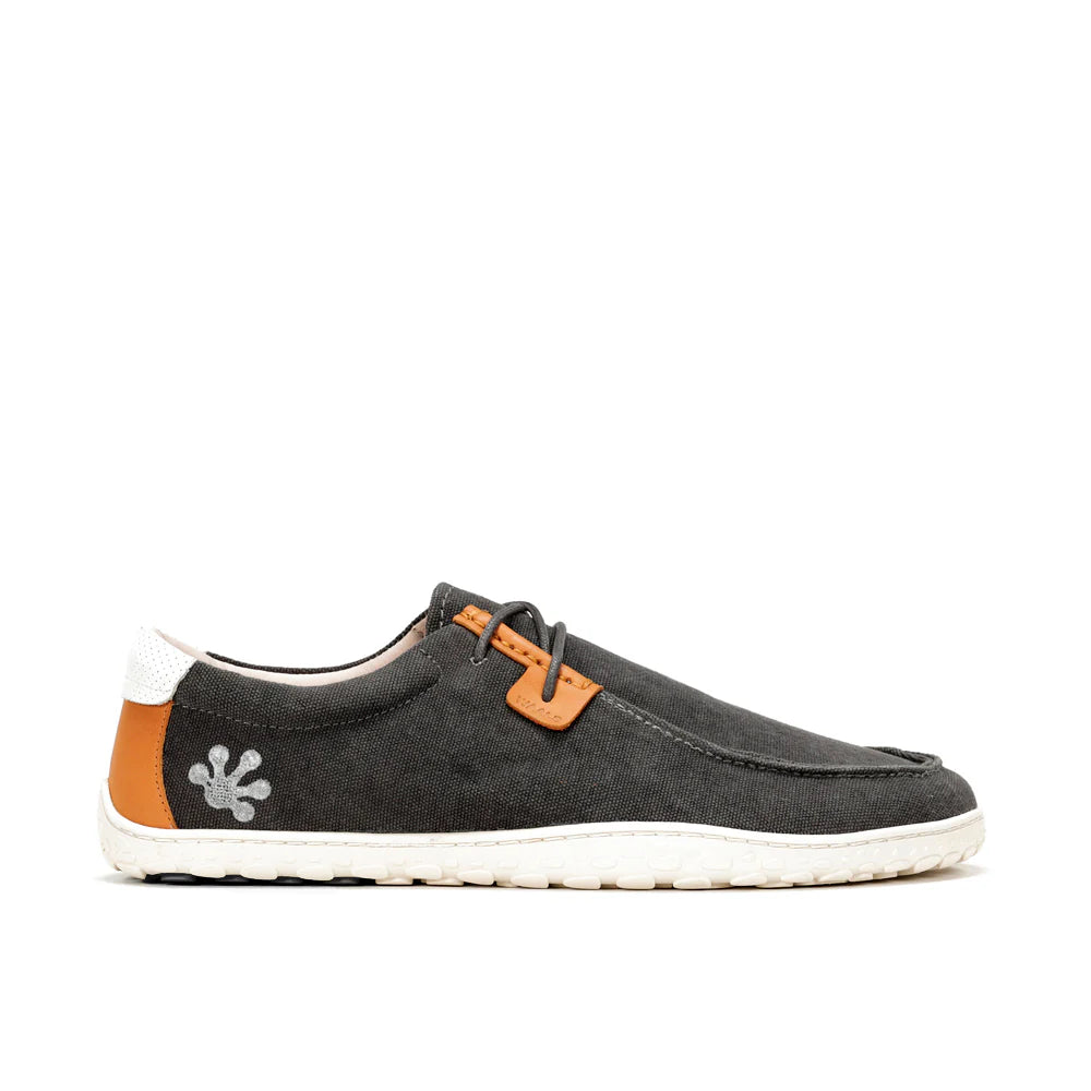 WAALS - Atacama Anthracite - Naúticos "wallabee" barefoot-Waals-Cacles Barefoot-Tienda de calzado barefoot respetuoso minimalista
