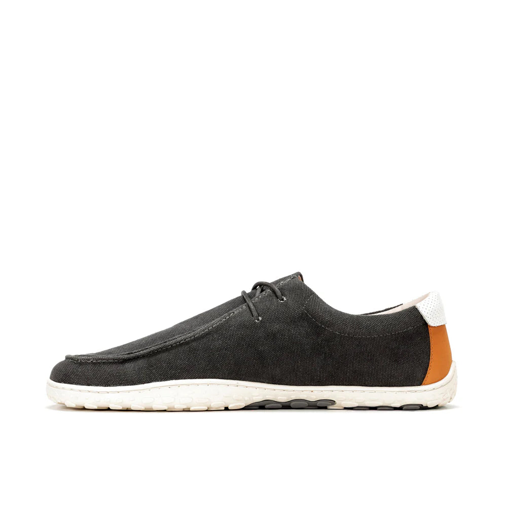 WAALS - Atacama Anthracite - Naúticos "wallabee" barefoot-Waals-Cacles Barefoot-Tienda de calzado barefoot respetuoso minimalista
