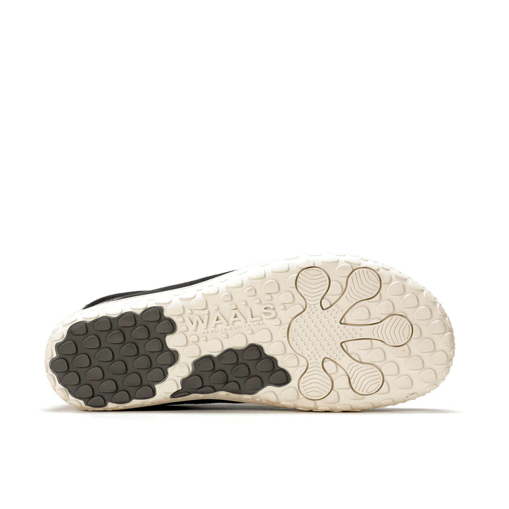 WAALS - Atacama Anthracite - Naúticos "wallabee" barefoot-Waals-Cacles Barefoot-Tienda de calzado barefoot respetuoso minimalista