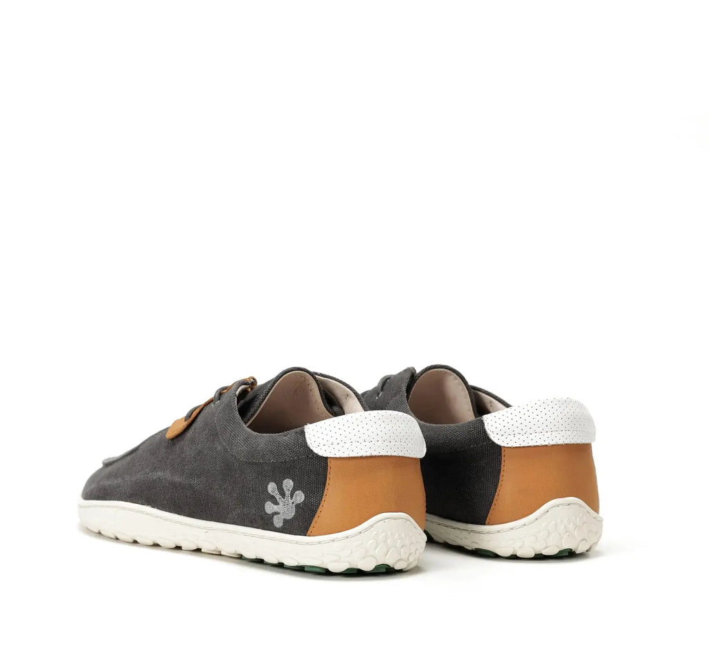 WAALS - Atacama Anthracite - Náuticos "wallabee" barefoot