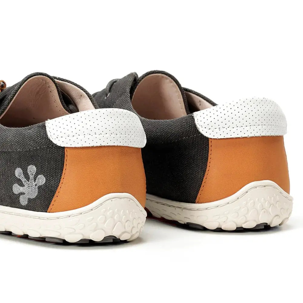 WAALS - Atacama Anthracite - Náuticos "wallabee" barefoot
