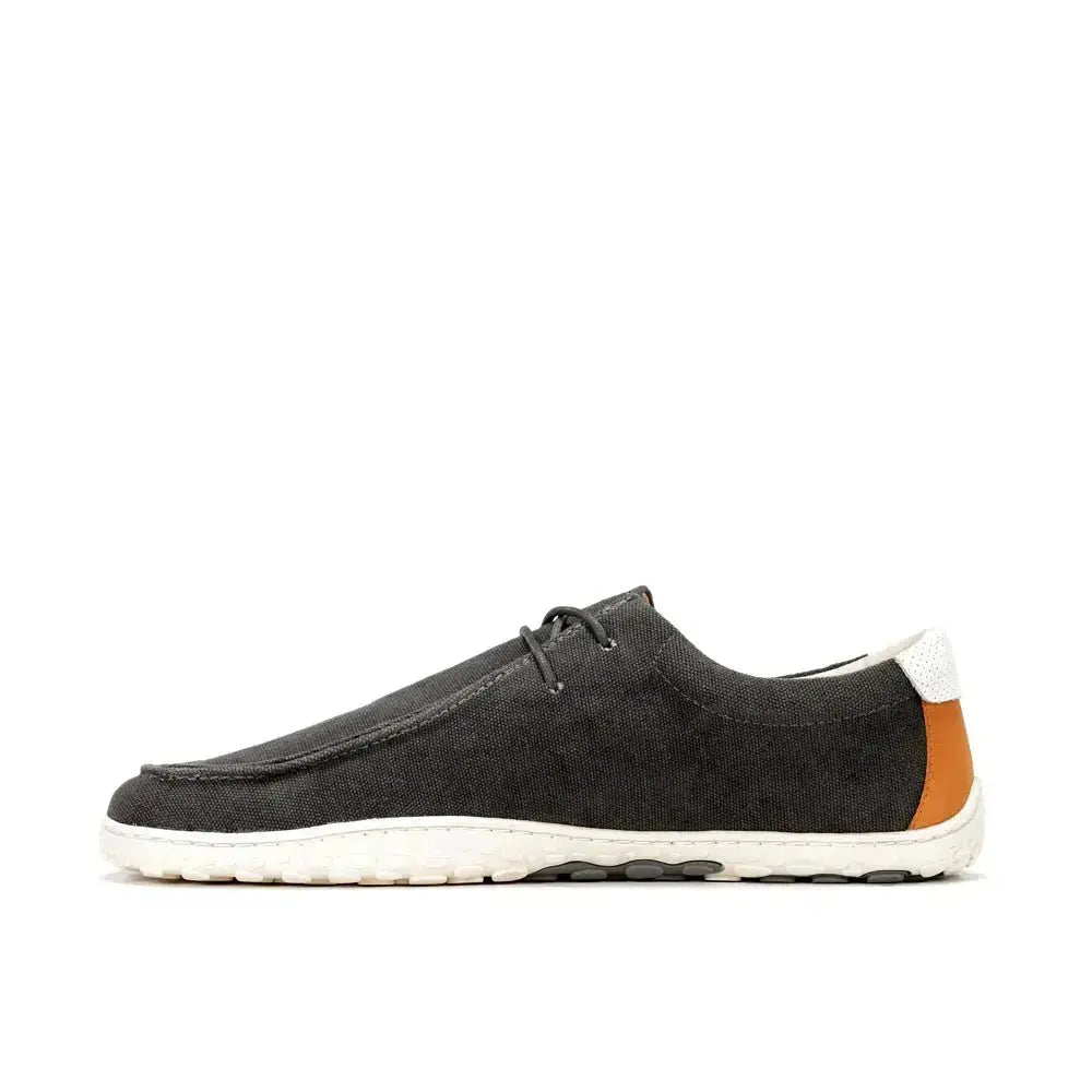 WAALS - Atacama Anthracite - Náuticos "wallabee" barefoot unisex