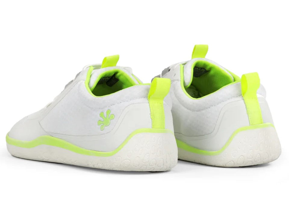 WAALS - Hybrid Blanco/Lima - Deportivas barefoot-Waals-Cacles Barefoot-Tienda de calzado barefoot respetuoso minimalista