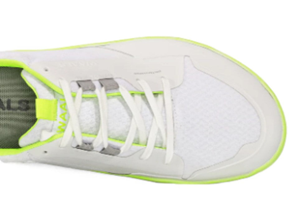 WAALS - Hybrid Blanco/Lima - Deportivas barefoot-Waals-Cacles Barefoot-Tienda de calzado barefoot respetuoso minimalista