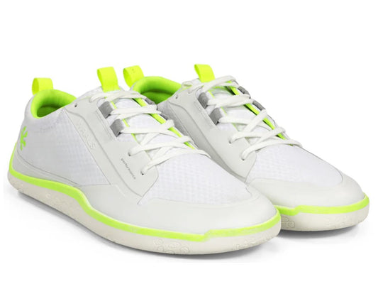 WAALS - Hybrid Blanco/Lima - Deportivas barefoot-Waals-Cacles Barefoot-Tienda de calzado barefoot respetuoso minimalista