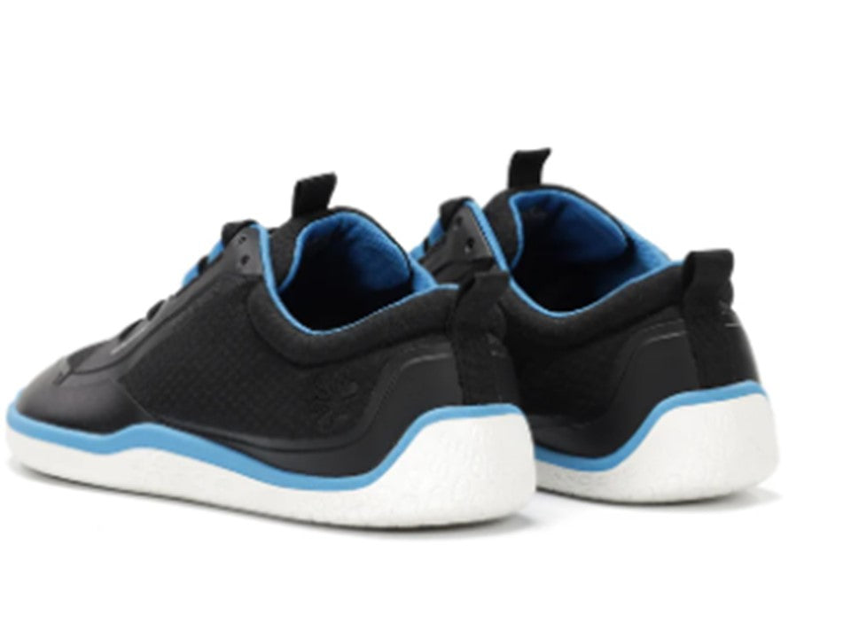 WAALS - Hybrid Negro/Azul - Deportivas barefoot-Waals-Cacles Barefoot-Tienda de calzado barefoot respetuoso minimalista