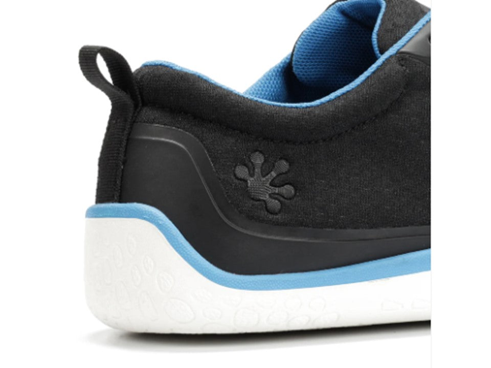 WAALS - Hybrid Negro/Azul - Deportivas barefoot-Waals-Cacles Barefoot-Tienda de calzado barefoot respetuoso minimalista
