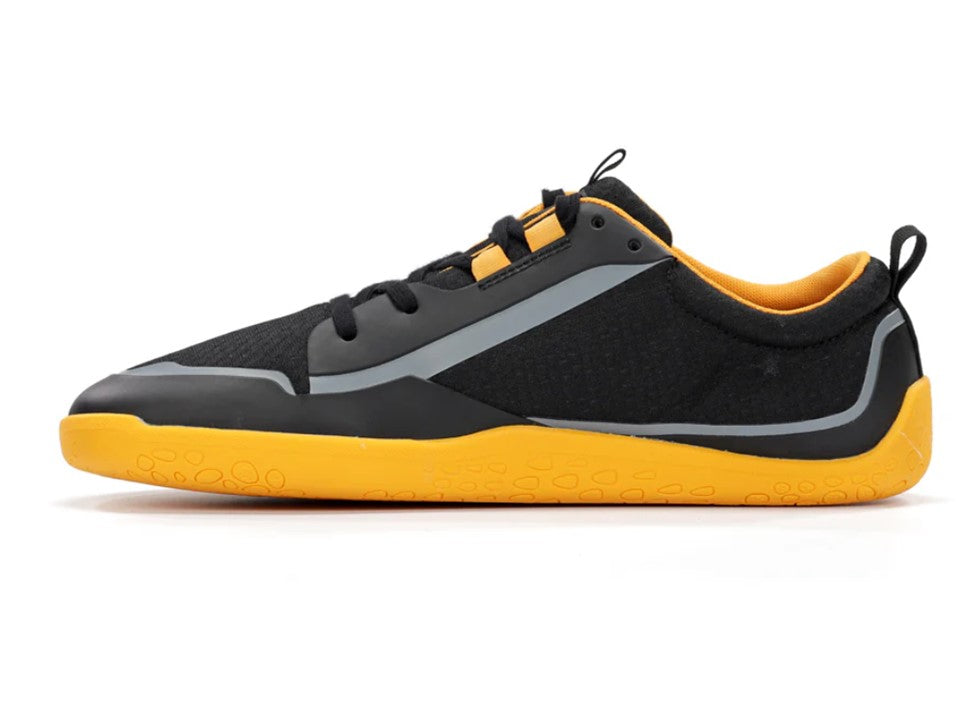 WAALS - Hybrid Negro/Naranja - Deportivas barefoot-Waals-Cacles Barefoot-Tienda de calzado barefoot respetuoso minimalista