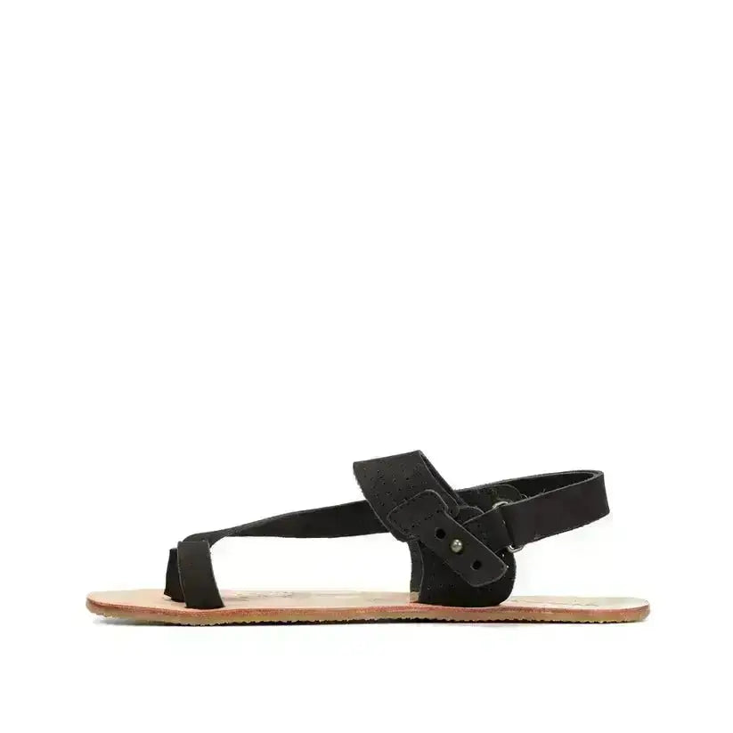WAALS – Masai II Noir - Sandales barefoot homme