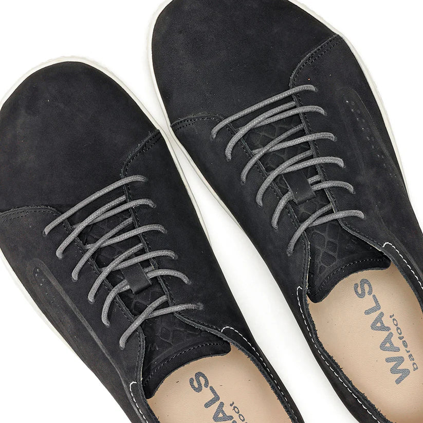 WAALS – Mojave II Black - Zapatos barefoot-Waals-Cacles Barefoot-Tienda de calzado barefoot respetuoso minimalista