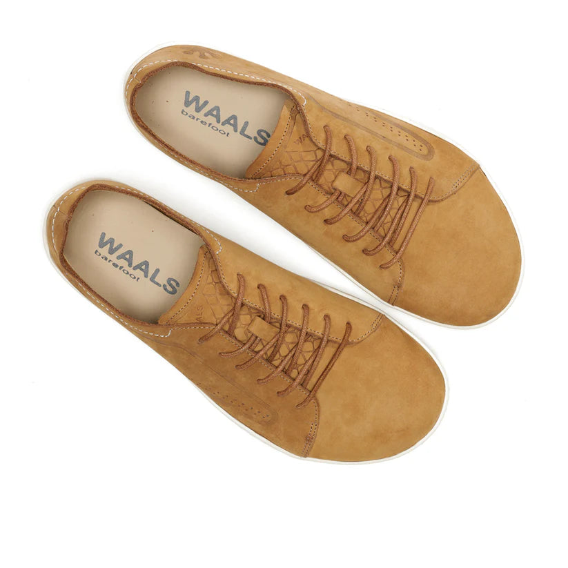 WAALS – Mojave II Camel - Zapatos barefoot-Waals-Cacles Barefoot-Tienda de calzado barefoot respetuoso minimalista