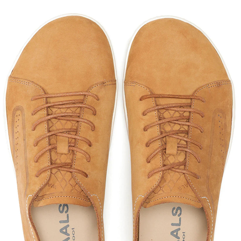 WAALS – Mojave II Camel - Zapatos barefoot-Waals-Cacles Barefoot-Tienda de calzado barefoot respetuoso minimalista