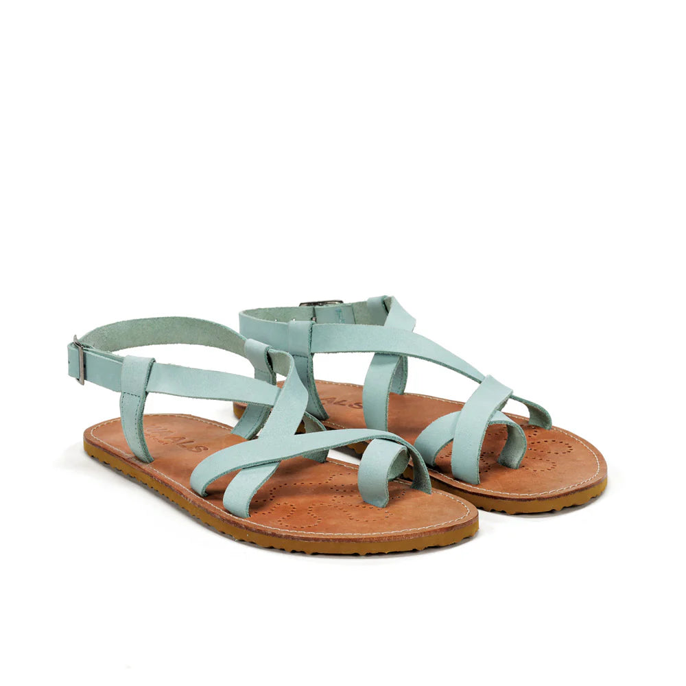 WAALS - Natur II Aqua - Sandalias barefoot-Waals-Cacles Barefoot-Tienda de calzado barefoot respetuoso minimalista