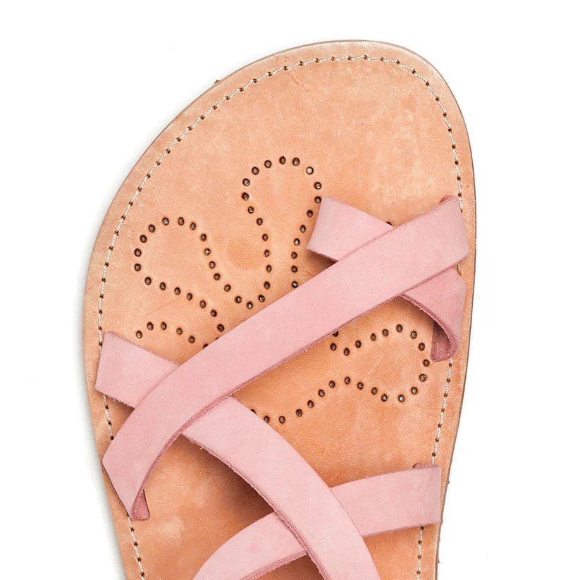 WAALS - Natur II Pink - Sandalias barefoot-Waals-Cacles Barefoot-Tienda de calzado barefoot respetuoso minimalista