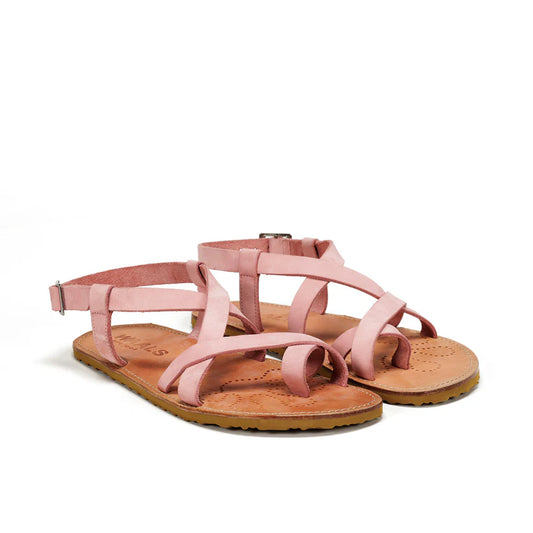 WAALS - Natur II Pink - Sandalias barefoot-Waals-Cacles Barefoot-Tienda de calzado barefoot respetuoso minimalista