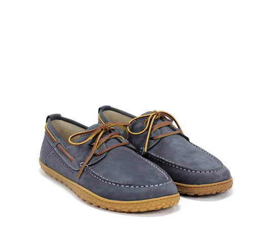 WAALS - Sidney Navy - Náuticos barefoot-Waals-Cacles Barefoot-Tienda de calzado barefoot respetuoso minimalista
