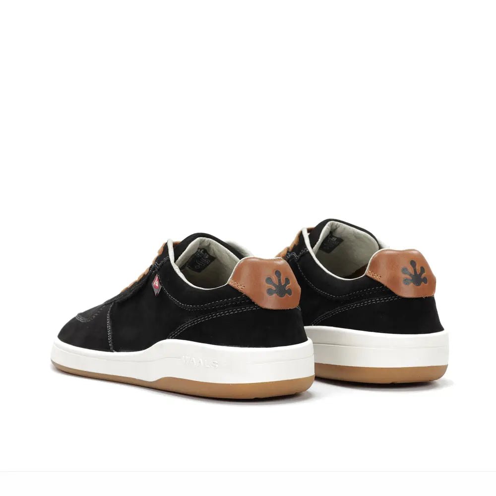 WAALS - Tromso Antracita - Deportiva barefoot térmica con Primaloft