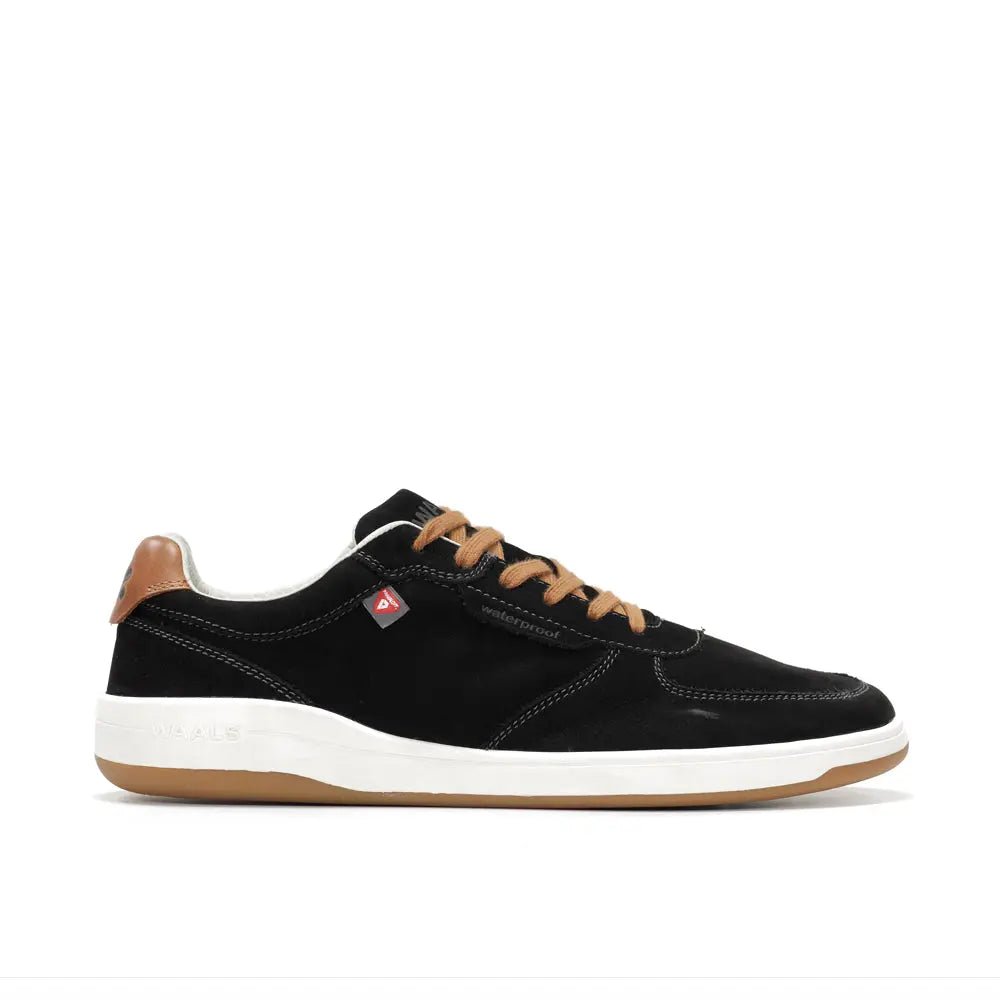 WAALS - Tromso Antracita - Deportiva barefoot térmica con Primaloft