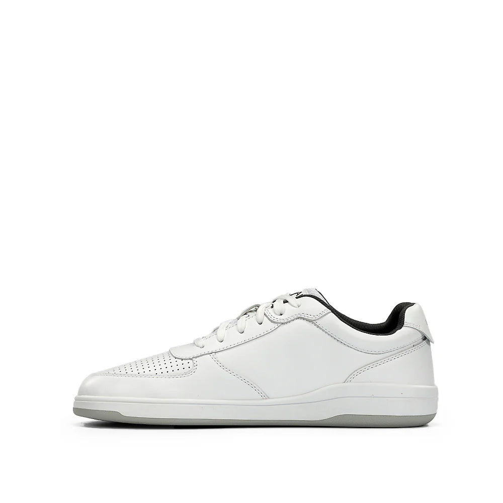 WAALS - Tromso Leather White - Deportivas barefoot-Waals-Cacles Barefoot-Tienda de calzado barefoot respetuoso minimalista