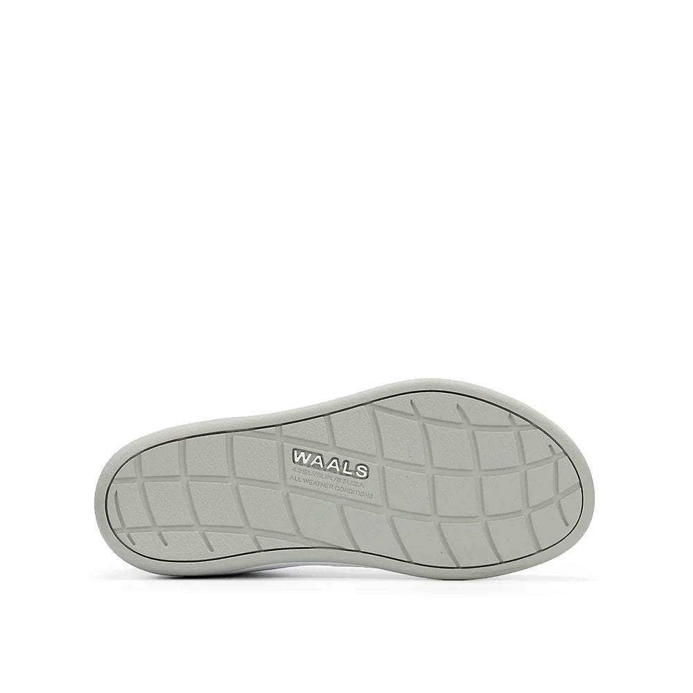 WAALS - Tromso Leather White - Deportivas barefoot-Waals-Cacles Barefoot-Tienda de calzado barefoot respetuoso minimalista