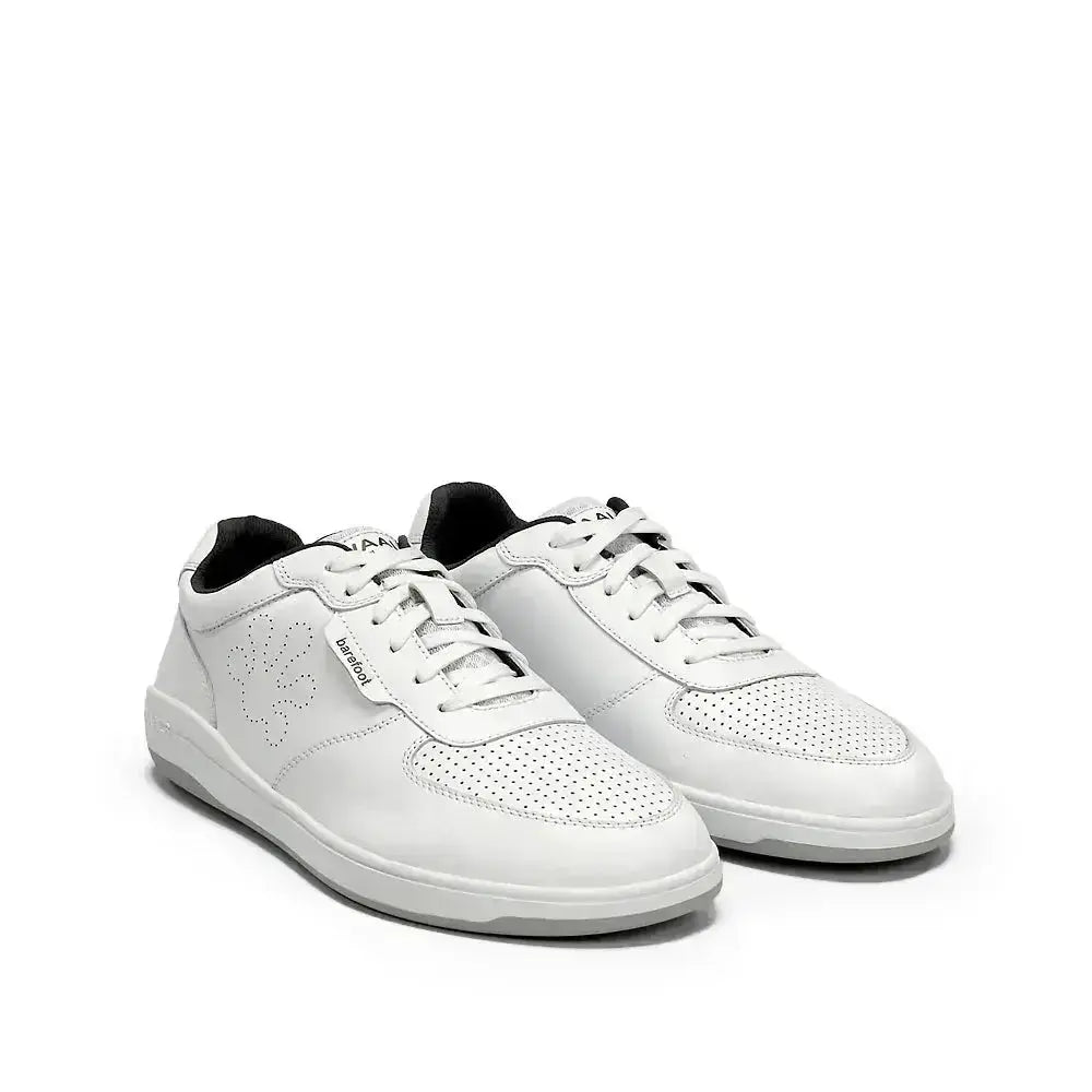 WAALS - Tromso Leather White - Zapatillas barefoot