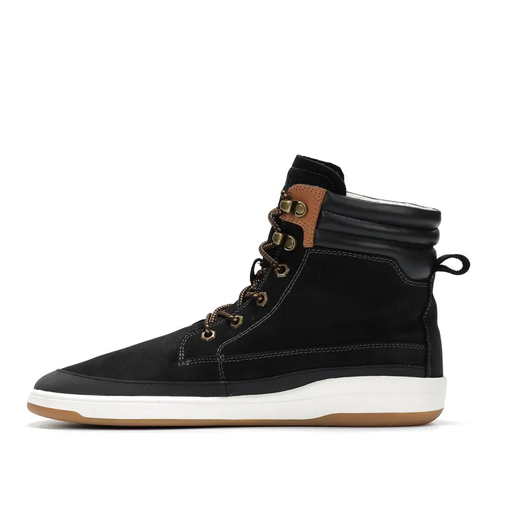 WAALS - Vadso Antracita - Botas barefoot térmicas con Primaloft